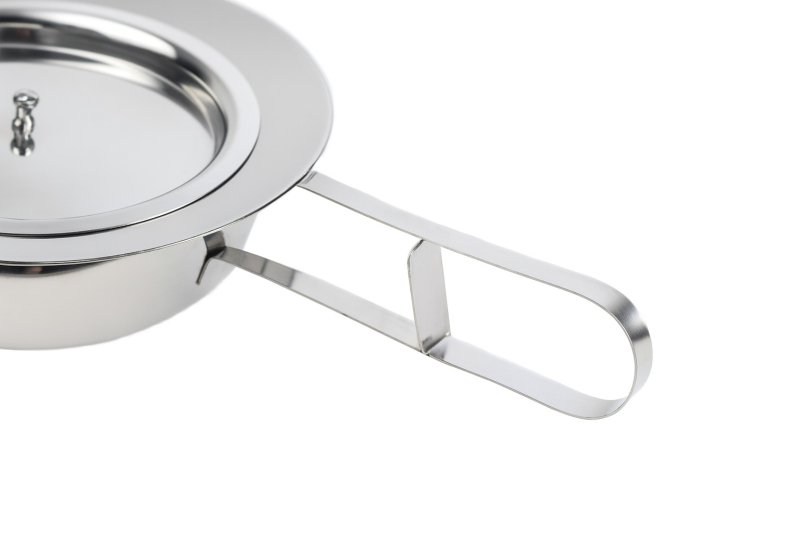 Bettpfanne aus Edelstahl mit Deckel – Hygienisches Stechbecken für Pflege & Klinik