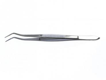 dental tweezers meriam 5.9 inch (15 cm) curved