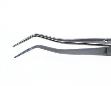 dental tweezers meriam 5.9 inch (15 cm) curved