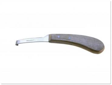 Hoof knife right single-edged / narrow