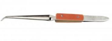 Soldering Tweezers 6.3 inch (16 cm) curved smooth