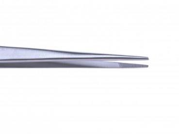 soldering tweezers 6.3 inch (16 cm) serrated