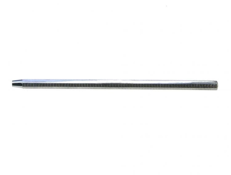 Mundspiegelhalter achtkant gerändelt, 12,5 cm, Edelstahl Instrument für alle Normspiegel