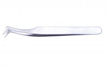 object tweezers angled 12 cm