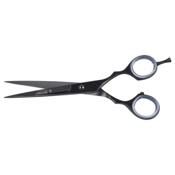 Haarschere 14 cm aus rostfreiem Edelstahl, titanisiert, Profi Friseurschere