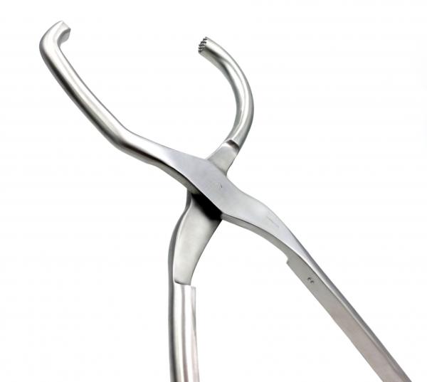 Horseshoe checking forceps 40 cm
