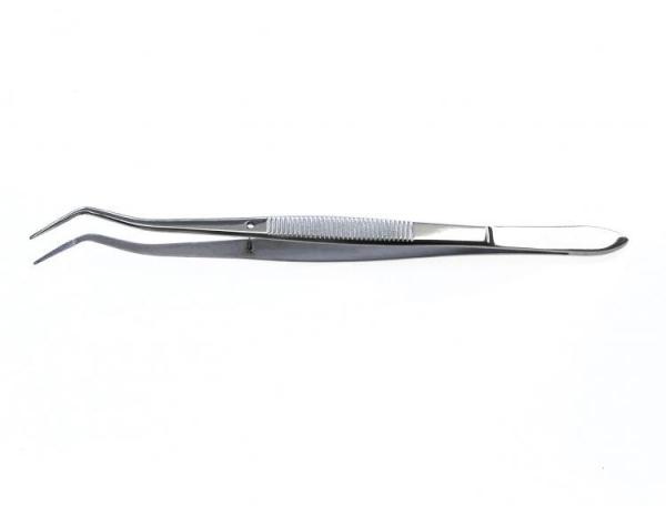 dental tweezers meriam 5.9 inch (15 cm) curved