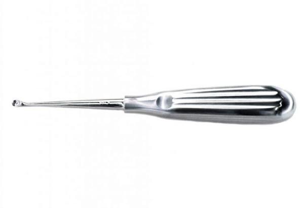 Bone Curette Volkmann oval 0.11 inch (3 mm)