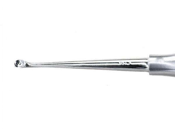 Bone Curette Volkmann oval 0.11 inch (3 mm)