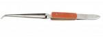 Soldering Tweezers 6.3 inch (16 cm) curved smooth