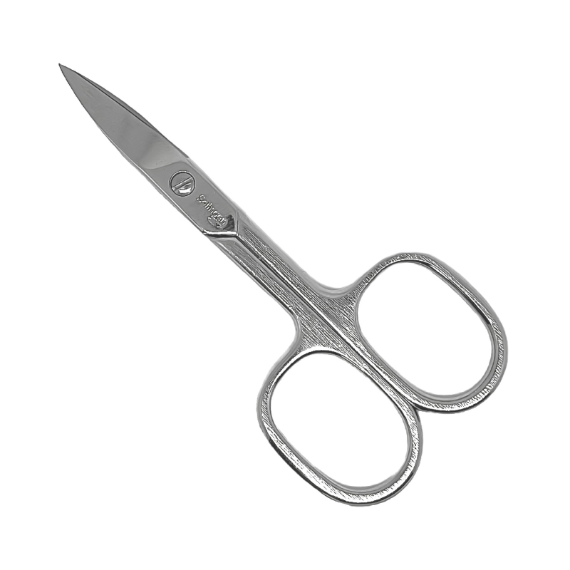 Nail Scissors Solingen 9 cm – Rust-Proof Stainless Steel with Curved Blades • Extra Sharp for Precise Nail Care • Ideal for Manicure & Pedicure • Made in Germany
